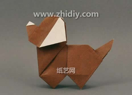 手工折纸大全手把手教你如何完成手工折纸小狗的制作