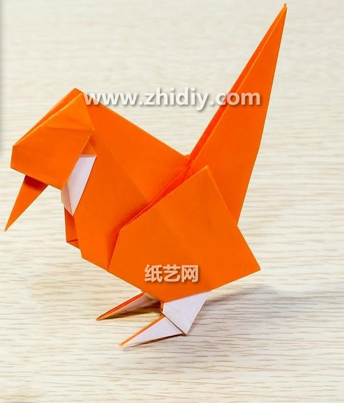 手工折纸小鸟教程手把手教你制作出可爱的折纸小鸟