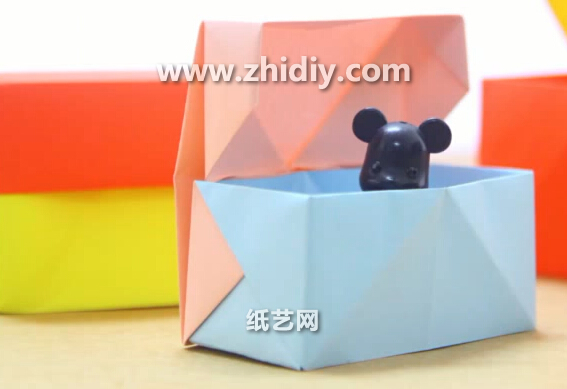手工折纸盒子制作教程教你学习情人节手工折纸包装盒的折叠方法