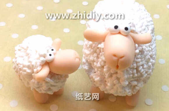 粘土小羊手工制作教程手把手教你制作出可爱的粘土小羊