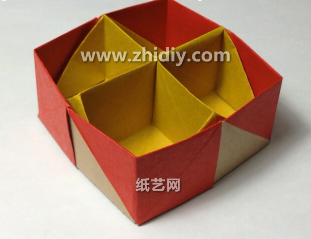 手工折纸盒子的折法教程手把手教你制作出精美的折纸盒子