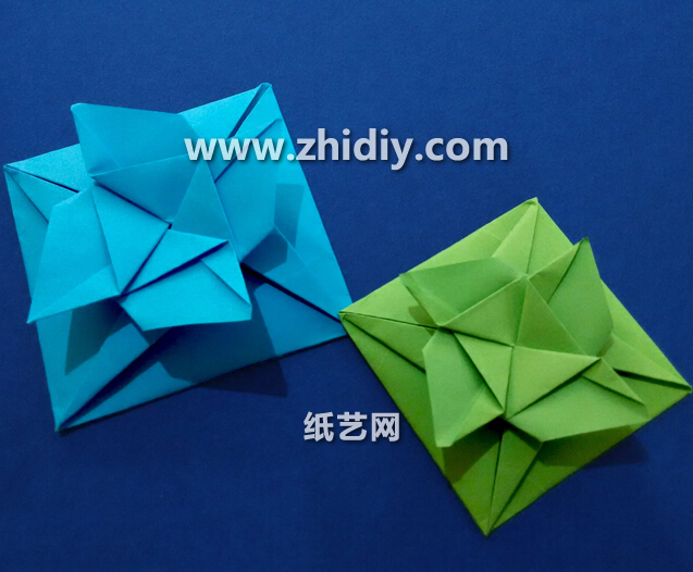 情人节手工纸风车信封的折法教程教你学习折纸创创意制作