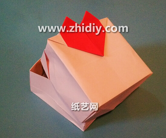 情人节手工折纸心的折法教程教你学习折纸心折纸盒子的折法制作