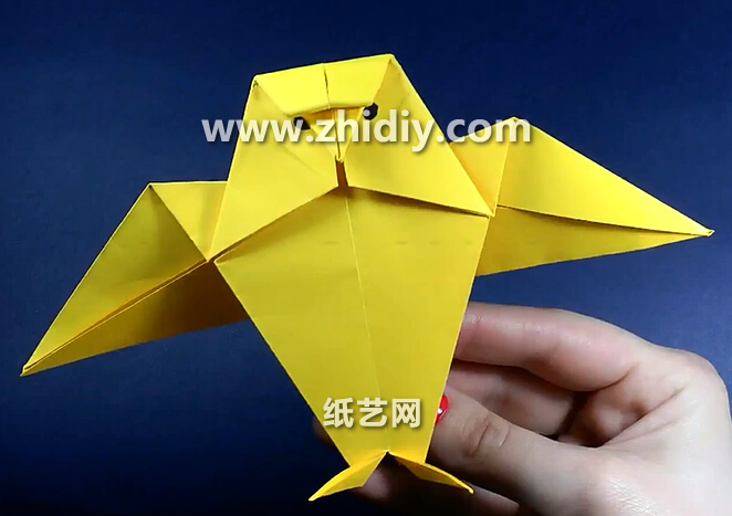 儿童手工折纸猫头鹰的制作教程教你学会如何制作猫头鹰