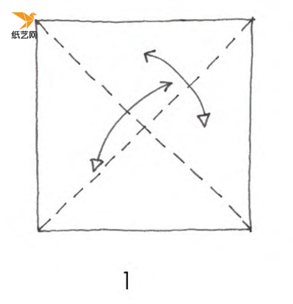 简单的折纸大全教程展示出手工折纸狐狸盒子应该如何制作