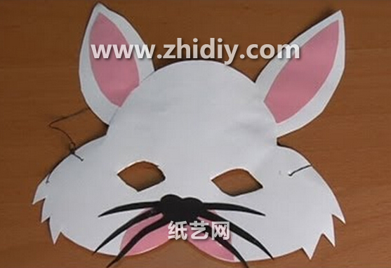 万圣节小兔子面具教你如何制作出可爱的万圣节面具设计