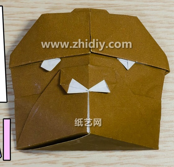 万圣节手工折纸面具的折法视频教程手把手教你学习如何制作折纸大猩猩面具