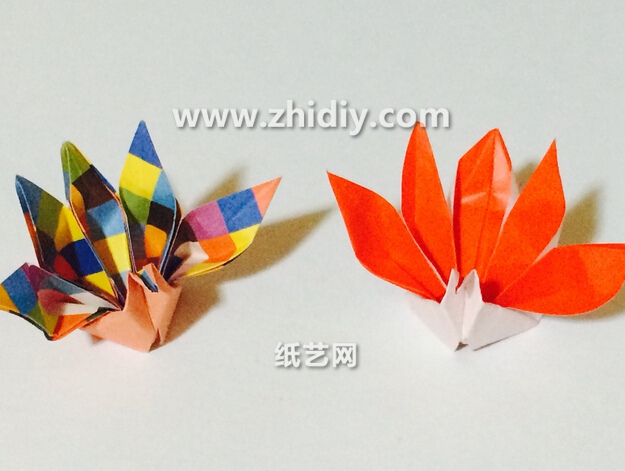 手工折纸大全教程教你学习五尾折纸千纸鹤应该如何折叠