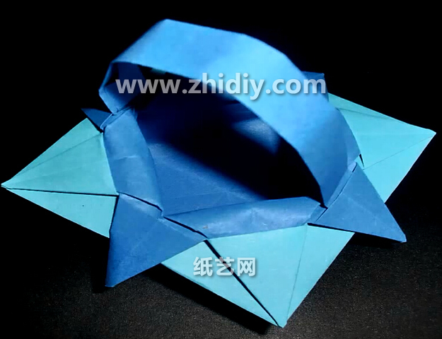 儿童折纸小篮子的折法视频教程教你学习折纸小篮子如何制作