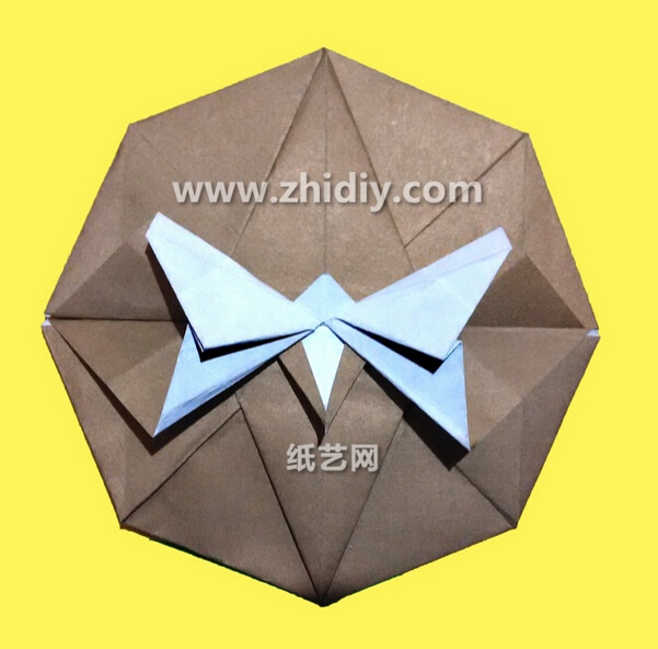 手工折纸蝴蝶的折法教程教你学习如何制作创意折纸蝴蝶