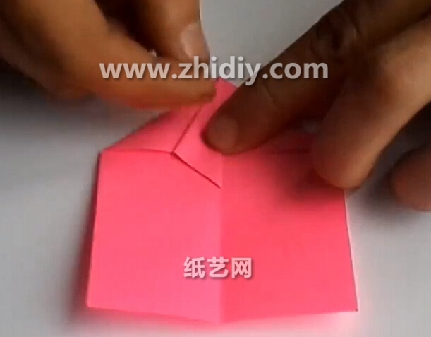 立体千纸鹤折纸书签如何做