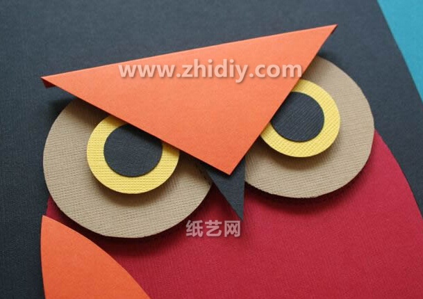 万圣节猫头鹰立体纸雕贺卡的手工制作教程【附贺卡模板】 - 纸艺网