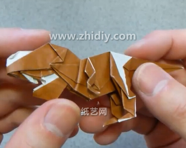 手工折纸小鸡盒子折纸收纳盒的折法教程教你如何制作折纸盒子