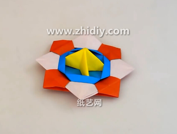 手工折纸玩具折纸陀螺的折杖法教程手把手教你学习如何制作折纸陀螺