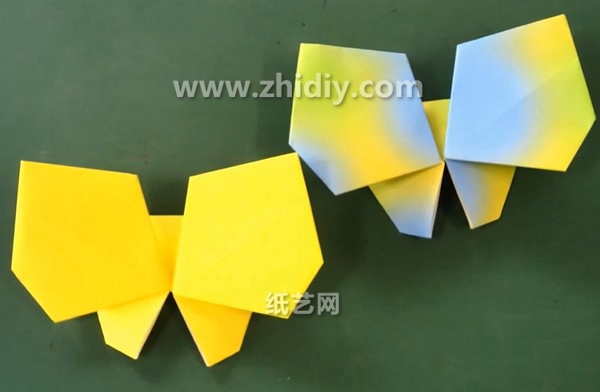儿童折纸简单立体折纸蝴蝶的折纸视频教程