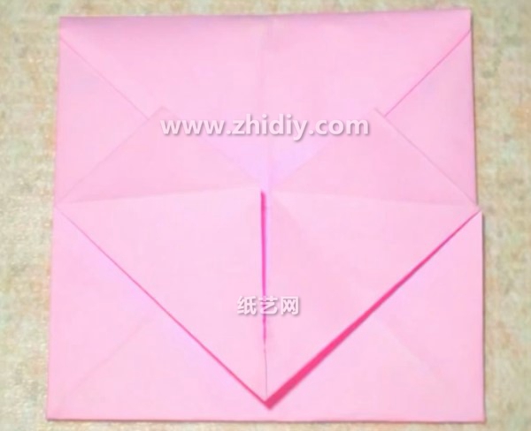 情人节简单折纸心的信封手工制作教程教你学习如何制作折纸心信封