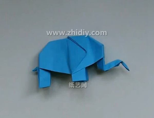 简单折纸大象的手工制作教程教你学习如何制作折纸大象