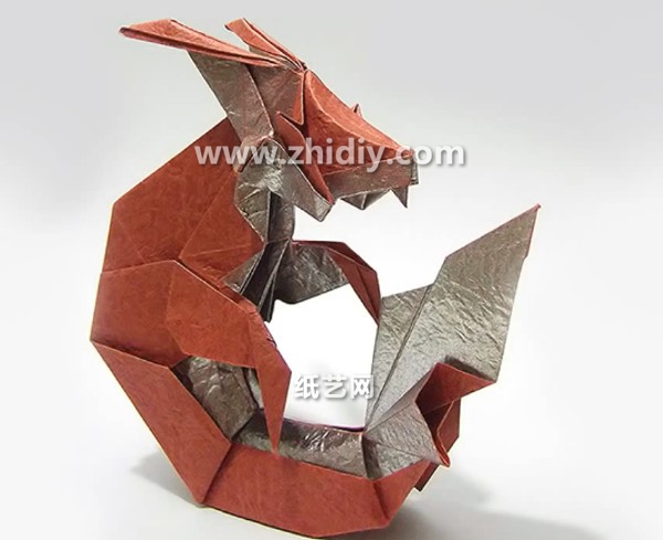 手工折纸教程手把手教你学习折纸摩羯如何折叠
