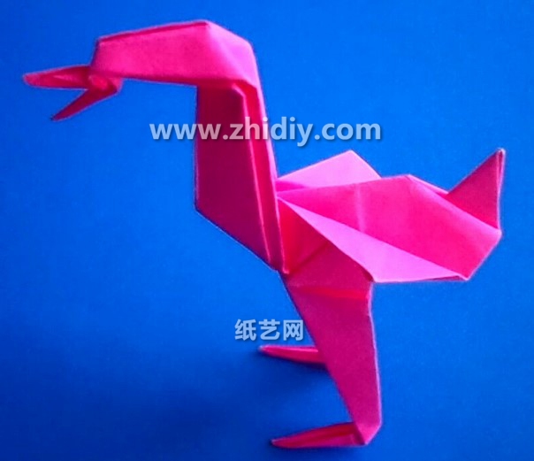 折纸大全折纸火烈鸟的折法视频教程手把手教你学习折纸火烈鸟如何制作