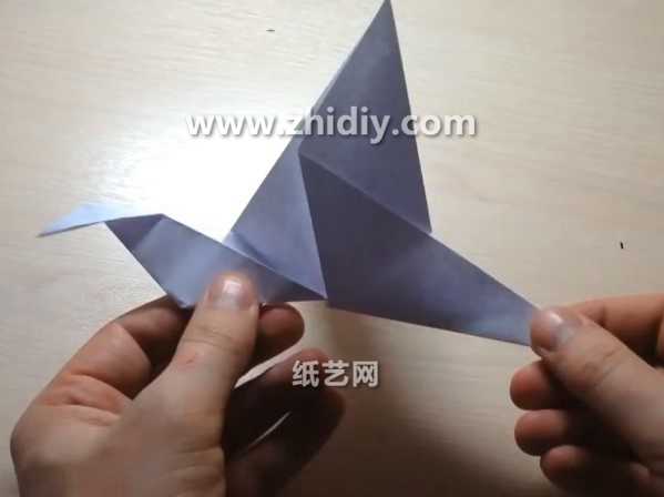 手工折纸扇动翅膀的折纸鸟折法教程教你学习如何手工折纸