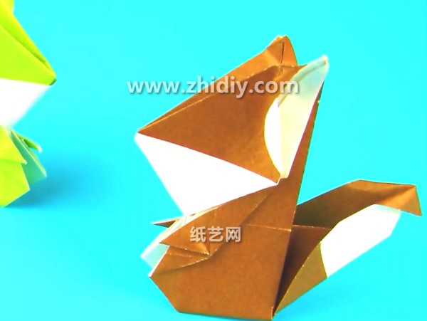 手工折纸小松鼠的折法视频教程手把手教你学习如何制作折纸松鼠