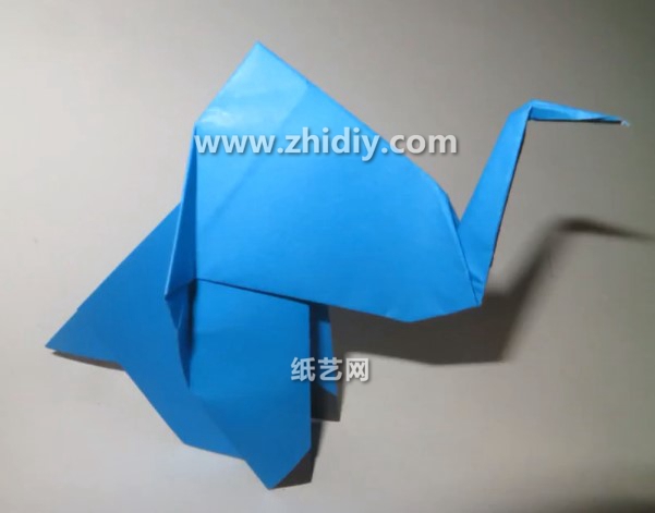 手工立体简单折纸大象的折法教程手把手教你学习如何制作简单折纸大象