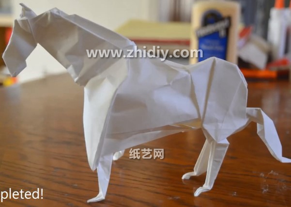 手工折纸马的制作教程教你学习如何利用折纸来制作折纸马