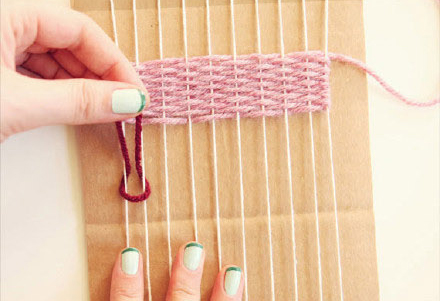墙壁小挂饰编织制作DIY创意手工毛线编织墙壁
