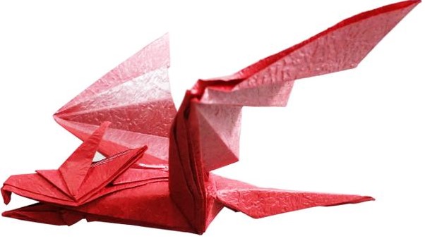 手工折纸飞龙教你如何折叠精美的折纸飞龙