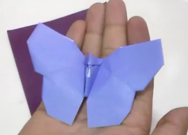手工折纸蝴蝶的折纸制作教程教会你手工折纸蝴蝶怎么做