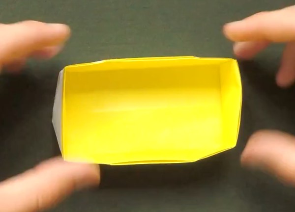 手工折纸盒子的折法制作教程手把手教你学习手工折纸收纳盒的制作教程