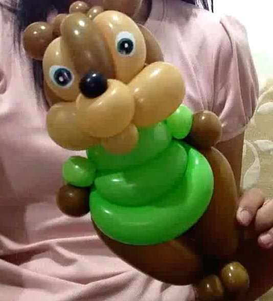 手工制作视频教程大全手把手教你学习如何利用魔术气球造型制作鼠来宝
