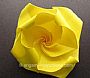 摺紙玫瑰的簡單折法之新旋轉摺紙玫瑰花教程