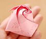 超簡單摺紙玫瑰的折法包教包會摺紙玫瑰花教程