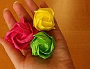 玫瑰 图解 川崎/川崎玫瑰的折法之经典折法图解折纸玫瑰教程