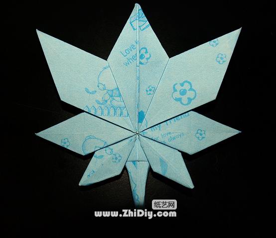 折纸枫叶的折纸图解教程手把手教你制作精美的折纸枫叶