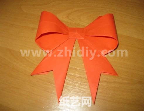 折纸蝴蝶结教程手把手教你学习折纸蝴蝶的折法如何折