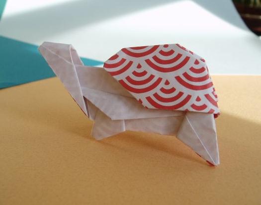 折纸乌龟的手工折纸大全图解教程手把手教你制作可爱的折纸乌龟