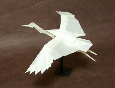 神谷哲史折纸仙鹤的制作教程手把手教你制作漂亮的手工折纸神谷仙鹤
