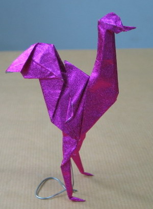 折纸鸵鸟的折纸教程手把手教你学习折纸鸵鸟制作