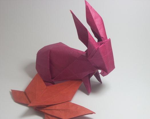 神谷哲史折纸兔子的图解教程手把手教你制作一个逼真的折纸兔子