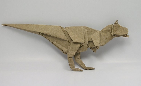 神谷哲史的折纸牛龙制作教程手把手教你制作漂亮的折纸恐龙