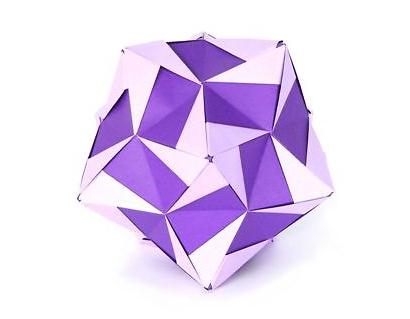 雨星折纸花球的折法图解大全手把手教你制作漂亮的手工折纸花球灯笼
