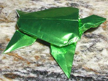 折纸海龟的手工折纸图解教程手把手教你制作漂亮有趣的折纸海龟