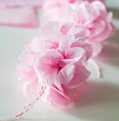 纸艺花的手工制作教程教你制作漂亮的纸艺花包装与点缀