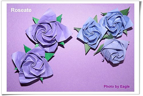 优雅折纸紫玫瑰花的折纸图解教程手把手教你制作折纸玫瑰