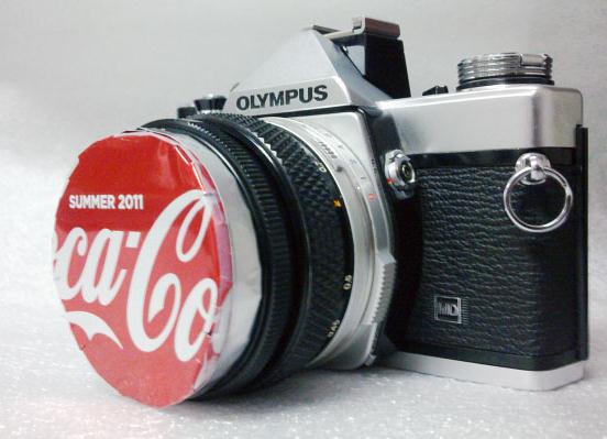 易拉罐手工制作教程教你制作漂亮的数码相机镜头盖