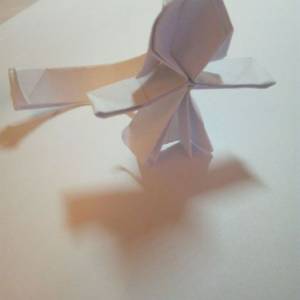 折纸冰雪奇缘艾莎的手工图解教程 创意人物折纸制作方法