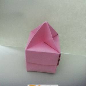 奶油折纸盒子 教师节礼物包装盒子