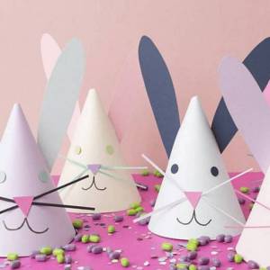 生日派对帽幼儿兔子帽怎么做教程方法